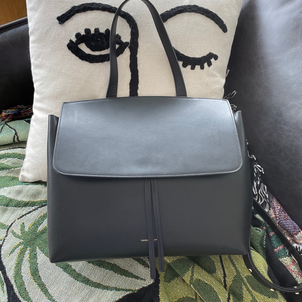 Mansur Gavriel Lady Bag - Black Flamma